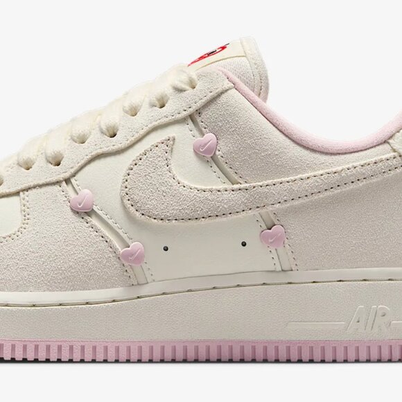 Nike Air Force 1 Low 'Valentine’s Day' Mens Size 10.5 Women Size 12 HV5992-111 - Picture 2 of 11